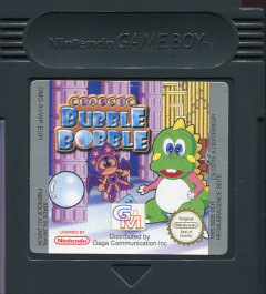 Scan of Classic Bubble Bobble