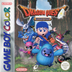 Dragon Warrior Monsters for the Nintendo Game Boy Color Front Cover Box Scan