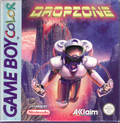 Dropzone for the Nintendo Game Boy Color Front Cover Box Scan