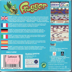 Scan of Frogger