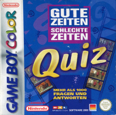 Gute Zeiten Schlechte Zeiten Quiz for the Nintendo Game Boy Color Front Cover Box Scan