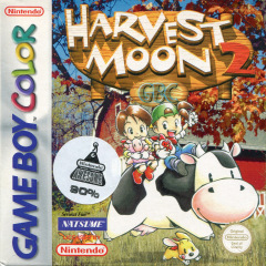 Harvest Moon 2 GBC for the Nintendo Game Boy Color Front Cover Box Scan