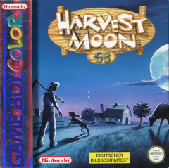 Harvest Moon GB for the Nintendo Game Boy Color Front Cover Box Scan