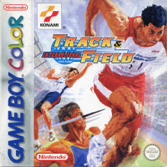 International Track & Field for the Nintendo Game Boy Color Front Cover Box Scan