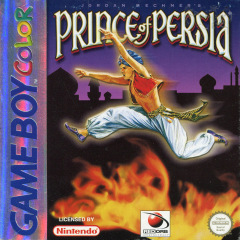 Jordan Mechner's Prince of Persia for the Nintendo Game Boy Color Front Cover Box Scan