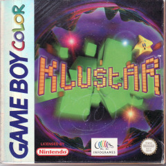 Klustar for the Nintendo Game Boy Color Front Cover Box Scan