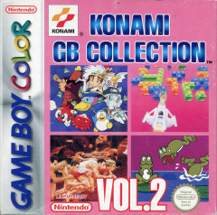 Konami GB Collection Vol. 2 for the Nintendo Game Boy Color Front Cover Box Scan