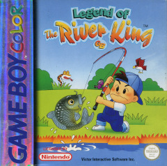Legend of the River King GB for the Nintendo Game Boy Color Front Cover Box Scan