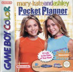 Mary-Kate and Ashley: Pocket Planner for the Nintendo Game Boy Color Front Cover Box Scan