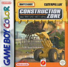 Construction Zone for the Nintendo Game Boy Color Front Cover Box Scan