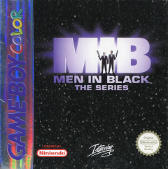 Men in Black: The Series for the Nintendo Game Boy Color Front Cover Box Scan