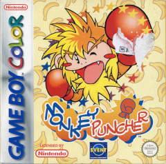 Monkey Puncher for the Nintendo Game Boy Color Front Cover Box Scan