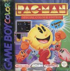 Pac-Man: Special Colour Edition for the Nintendo Game Boy Color Front Cover Box Scan