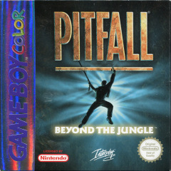 Pitfall: Beyond the Jungle for the Nintendo Game Boy Color Front Cover Box Scan