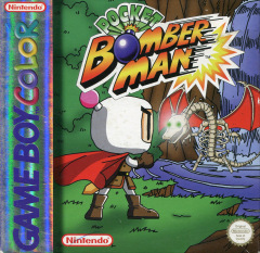 Pocket Bomberman for the Nintendo Game Boy Color Front Cover Box Scan