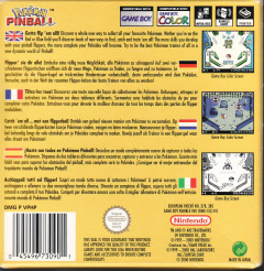 Scan of Pokémon Pinball