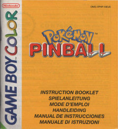Scan of Pokémon Pinball