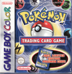 Pokémon Trading Card Game for the Nintendo Game Boy Color Front Cover Box Scan