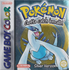 Pokémon: Silver Version for the Nintendo Game Boy Color Front Cover Box Scan