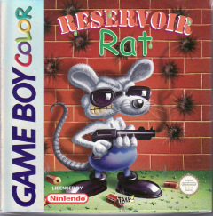 Reservoir Rat for the Nintendo Game Boy Color Front Cover Box Scan