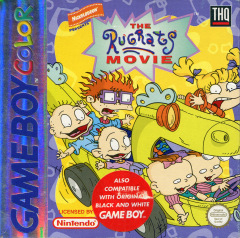 The Rugrats Movie for the Nintendo Game Boy Color Front Cover Box Scan