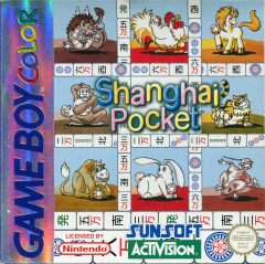 Shanghai Pocket for the Nintendo Game Boy Color Front Cover Box Scan