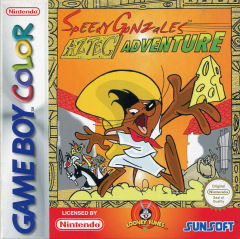Speedy Gonzales: Aztec Adventure for the Nintendo Game Boy Color Front Cover Box Scan
