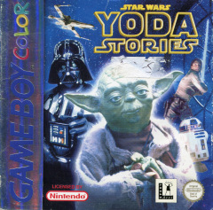 Star Wars: Yoda Stories for the Nintendo Game Boy Color Front Cover Box Scan