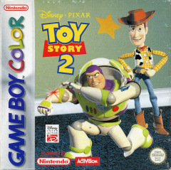 Toy Story 2 for the Nintendo Game Boy Color Front Cover Box Scan