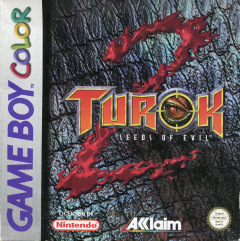 Turok 2: Seeds of Evil for the Nintendo Game Boy Color Front Cover Box Scan
