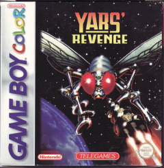 Yars' Revenge for the Nintendo Game Boy Color Front Cover Box Scan