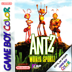 Antz: World Sportz for the Nintendo Game Boy Color Front Cover Box Scan
