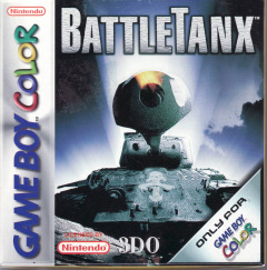 BattleTanx for the Nintendo Game Boy Color Front Cover Box Scan