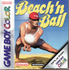Beach 'n Ball for the Nintendo Game Boy Color Front Cover Box Scan