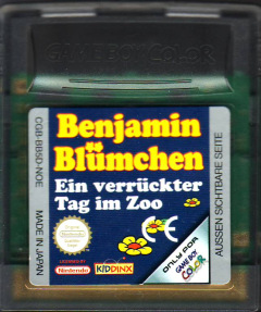 Scan of Benjamin Blümchen: Ein verrückter Tag im Zoo