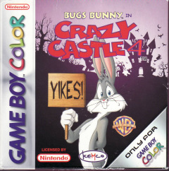 Bugs Bunny in Crazy Castle 4 for the Nintendo Game Boy Color Front Cover Box Scan