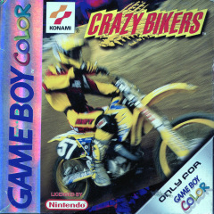 Crazy Bikers for the Nintendo Game Boy Color Front Cover Box Scan