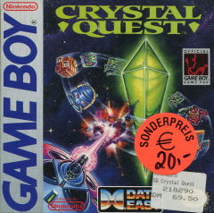 Crystal Quest for the Nintendo Game Boy Front Cover Box Scan
