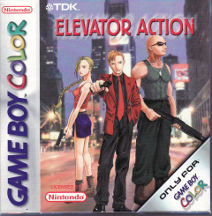Elevator Action for the Nintendo Game Boy Color Front Cover Box Scan