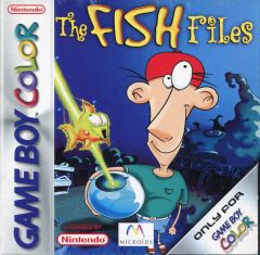 The Fish Files for the Nintendo Game Boy Color Front Cover Box Scan