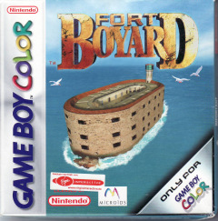 Fort Boyard for the Nintendo Game Boy Color Front Cover Box Scan
