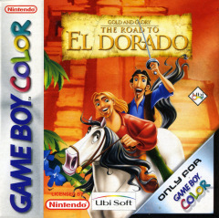 Gold and Glory: The Road to El Dorado for the Nintendo Game Boy Color Front Cover Box Scan