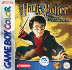 Harry Potter and the Chamber of Secrets for the Nintendo Game Boy Color Front Cover Box Scan