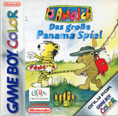 Janosch: Das große Panama Spiel for the Nintendo Game Boy Color Front Cover Box Scan