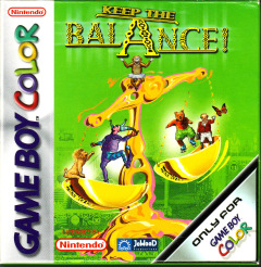 Keep the Balance for the Nintendo Game Boy Color Front Cover Box Scan