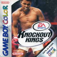 Knockout Kings for the Nintendo Game Boy Color Front Cover Box Scan
