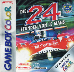 Le Mans 24 Hours for the Nintendo Game Boy Color Front Cover Box Scan