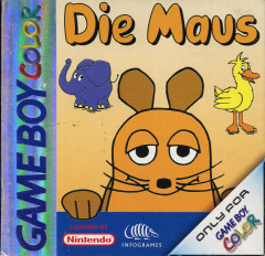 Die Maus for the Nintendo Game Boy Color Front Cover Box Scan