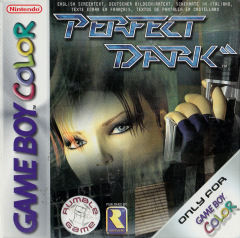 Perfect Dark for the Nintendo Game Boy Color Front Cover Box Scan