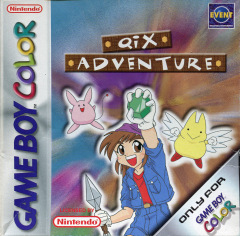 Qix Adventure for the Nintendo Game Boy Color Front Cover Box Scan